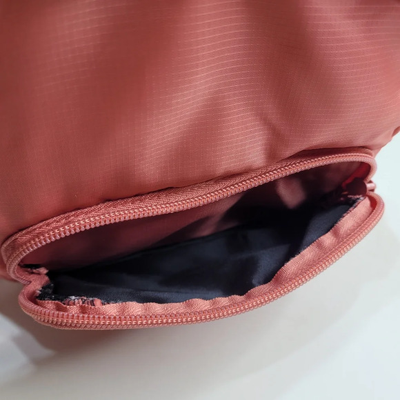 Pink Victoria's Secret Ripstop So Rosy Mini Backpack Bag Great For Travel NWOT - Picture 8 of 12